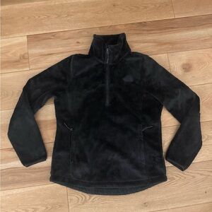 The North Face Osito Charcoal Fleece 1/4 Zip Jacket